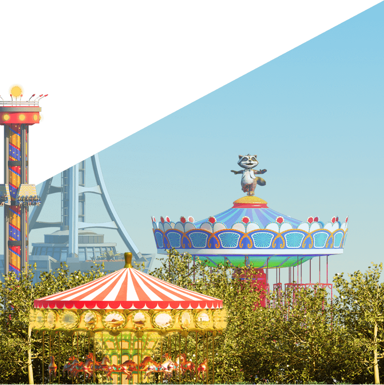 过山车大亨背景