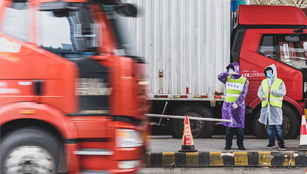 波克公益志愿者在现场